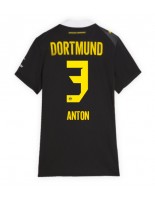 Borussia Dortmund Waldemar Anton #3 Venkovní Dres pro Dámské 2026-27 Krátký Rukáv